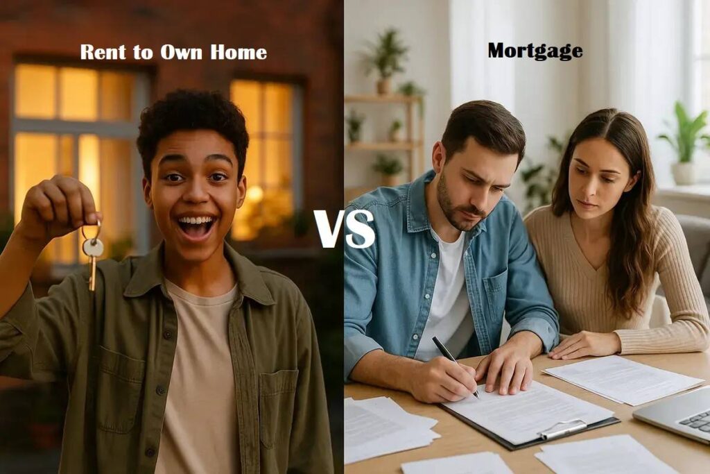 Rent to Own Home vs Mortgage