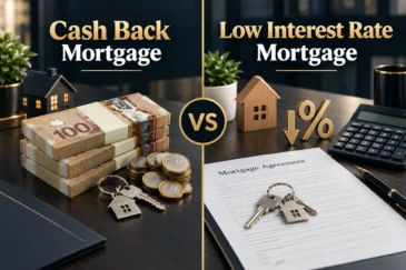 Cash Back vs Low Interest Rate Mortgage
